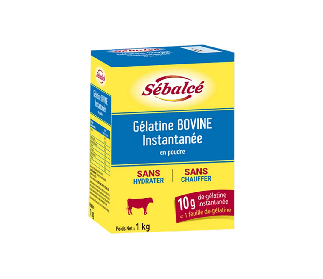 GELATINE BOVINE POUDRE INST. 1KG SEBALCE