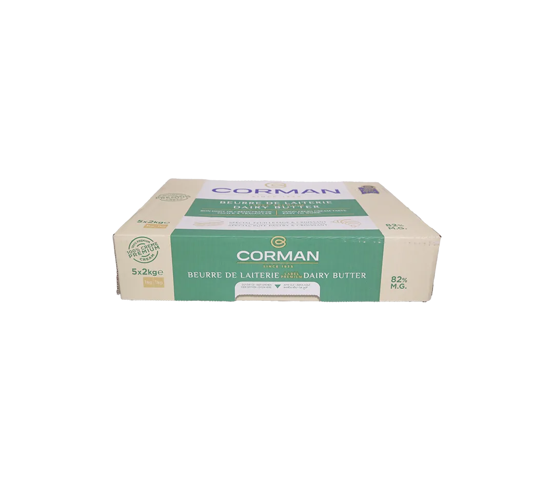 Beurre de laiterie plaque - 5x2kg