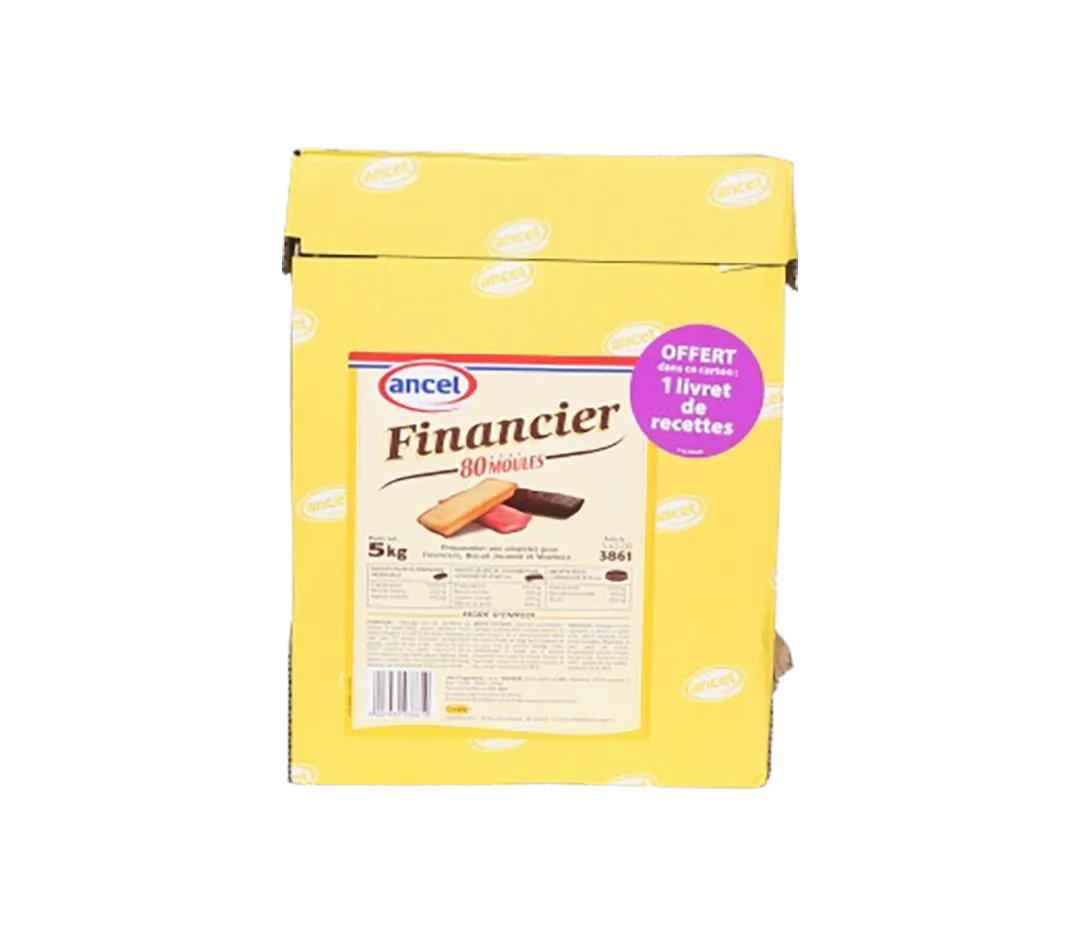 Financier avec 80 moules - 5kg