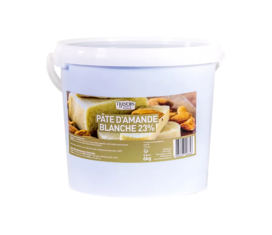 Pâte amande 23% blanche