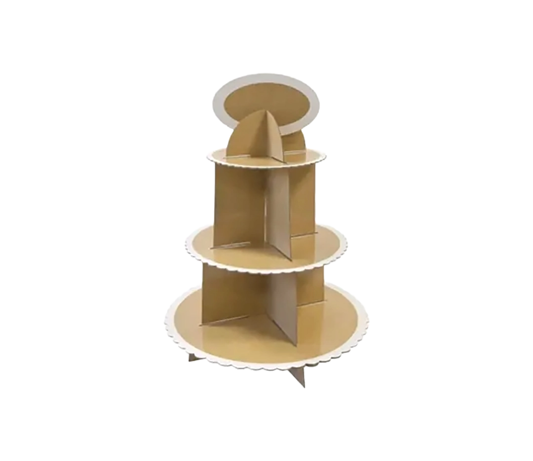 SUPPORT 3 ETAGES CARTON